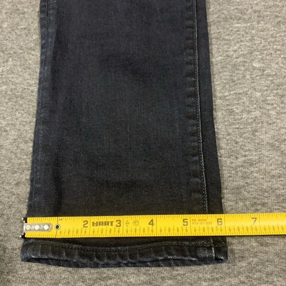 G-STAR Raw 3301 Slim Jeans Mens 32x30 Dark Wash Stretch Faded